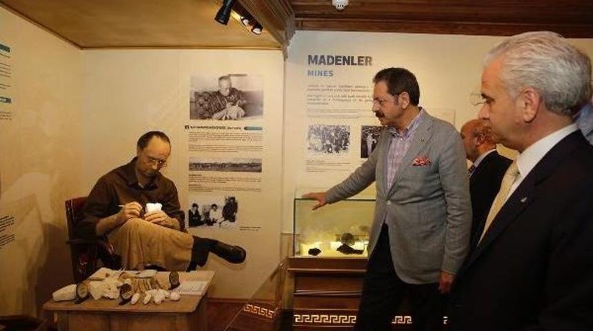 Hisarcıklıoğlu, Eskişehir Ticaret Ve Sanayi M&uuml;zesi'ni Gezdi