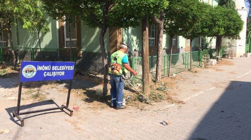 İn&ouml;n&uuml;&rsquo;de Bayram &Ouml;ncesi Temizlik Seferberliği