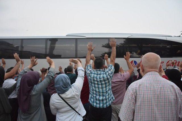 280 Hacı Adayı Kutsal Topraklara Uğurlandı