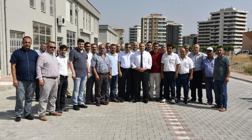 Başkan &Ccedil;er&ccedil;i Tekstilcilerle Buluştu