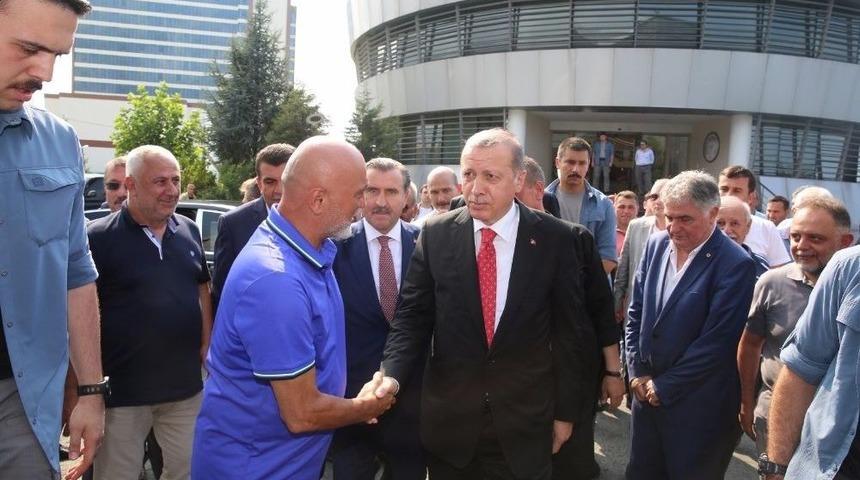 Cumhurbaşkanı Erdoğan Rize&rsquo;den Ayrıldı