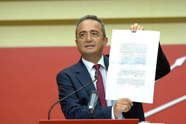 Chp Parti Sözcüsü Tezcan: 