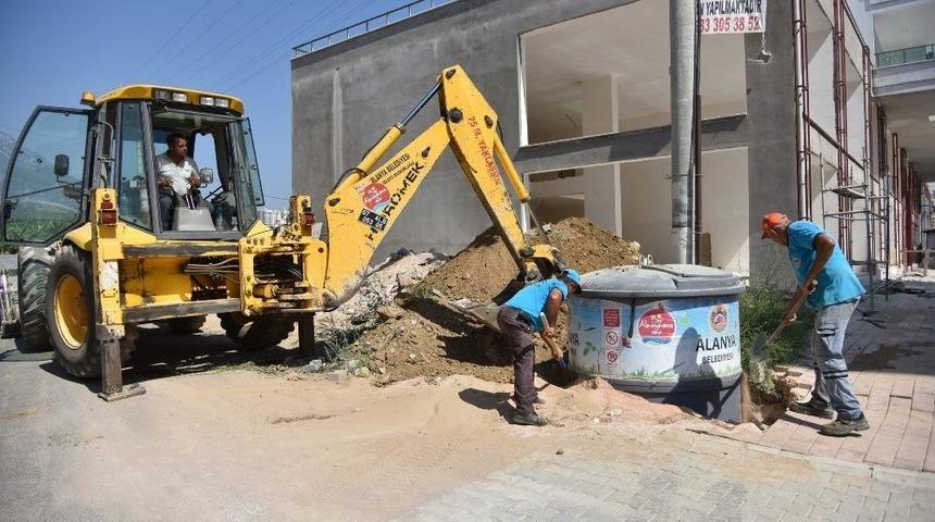 Mahmutlara Yeraltı &Ccedil;&ouml;p Konteyneri