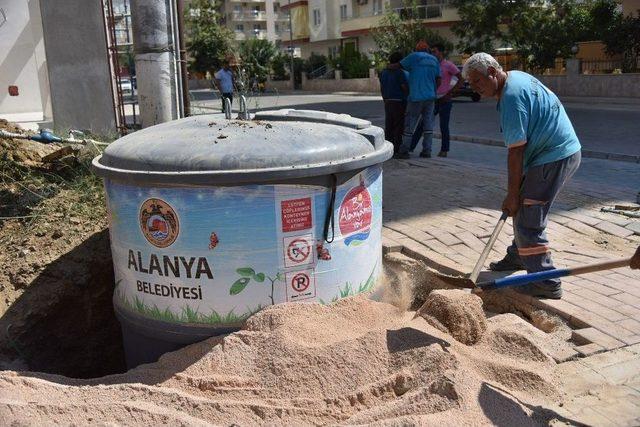 Mahmutlara Yeraltı Çöp Konteyneri