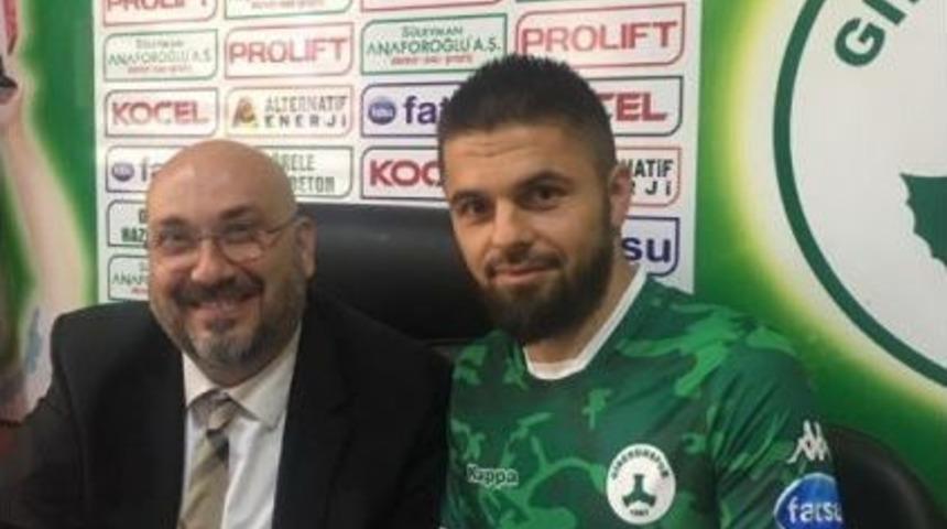 Giresunspor Fatih Atik İle 2 Yıllık S&ouml;zleşme İmzaladı
