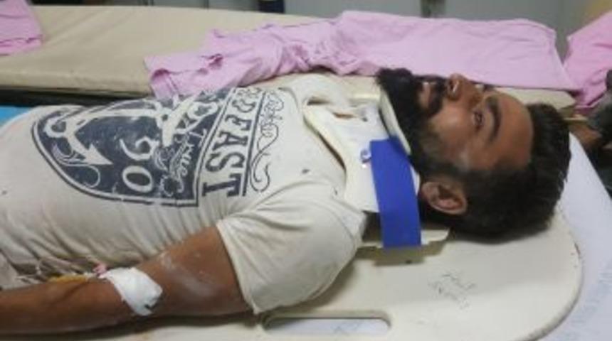 İnşaattan D&uuml;şen İş&ccedil;i Ağır Yaralandı