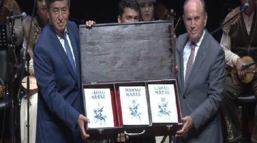 T&uuml;rk&ccedil;e'ye &Ccedil;evrilen Manas Destanı Tanıtıldı