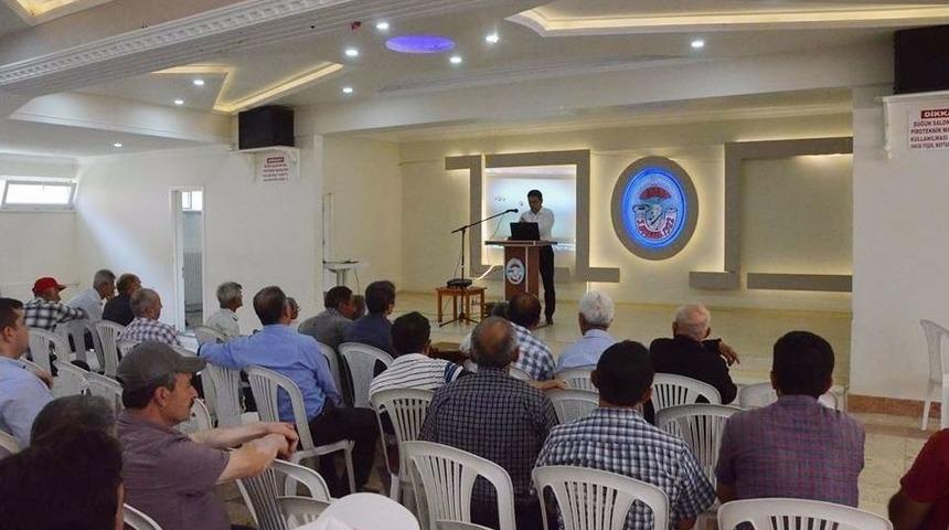 Tkdk İl Koordinatörü İhsan Kaymak, Emetli Üreticileri Bilgilendirdi
