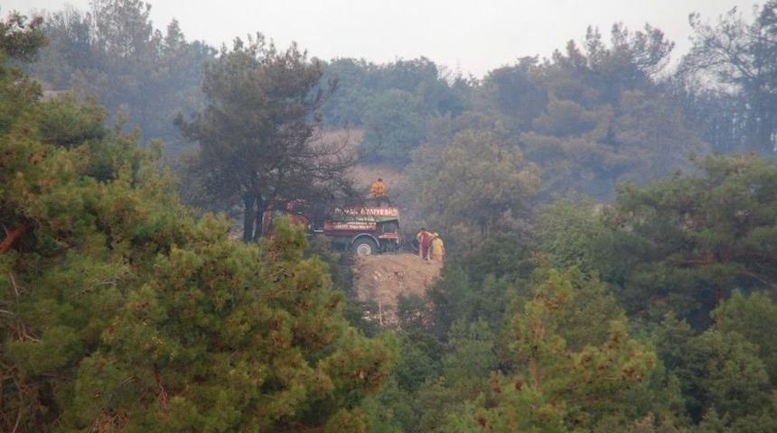 Keşan&rsquo;daki Orman Yangını Kontrol Altına Alındı