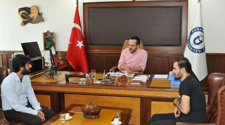 Adü Rektörü Bircan’dan Genç İhh’ya Destek