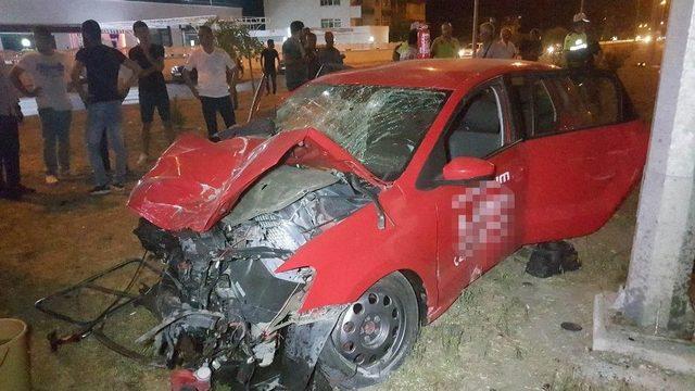 Samsun’da Minibüs İle Otomobil Çarpıştı: 4 Yaralı