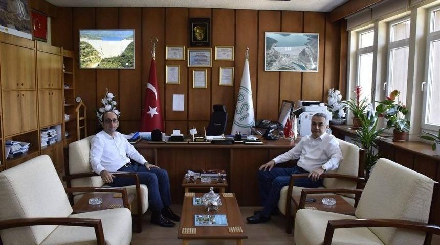 Savaş, Dsi 21. B&ouml;lge M&uuml;d&uuml;rl&uuml;ğ&uuml;n&uuml; Ziyaret Etti