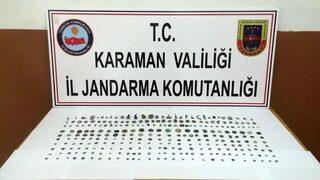 Karaman’da Tarihi Eser Operasyonu