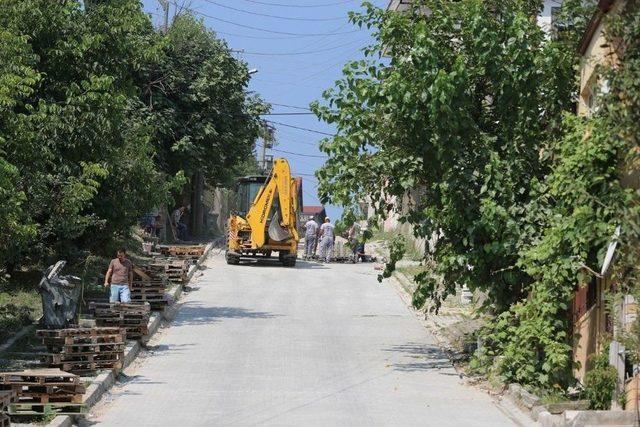 Bağlık Caddesi Kilitli Parke İle Yenileniyor