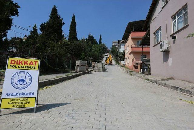 Bağlık Caddesi Kilitli Parke İle Yenileniyor