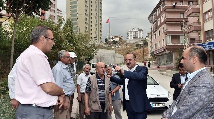 Başkanı Akg&uuml;l Vatandaşları Kentsel D&ouml;n&uuml;ş&uuml;m Hakkında Bilgilendirdi