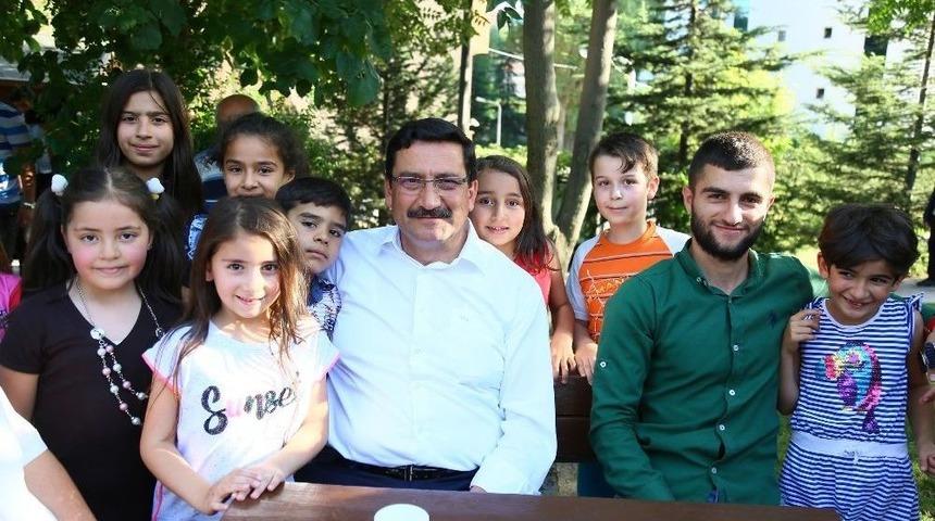 Başkan Ak "halk Buluşmaları" İ&ccedil;in &Ccedil;aldıran Mahallesi&rsquo;nde