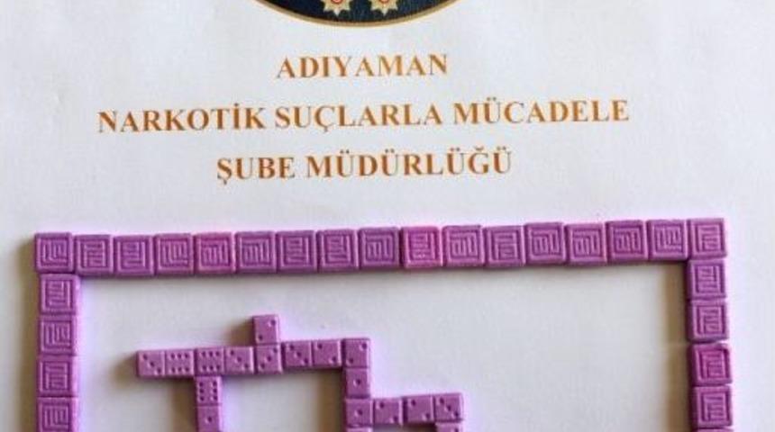 Extacy Haplarından Yapılmış Domino Taşları Ele Ge&ccedil;irildi