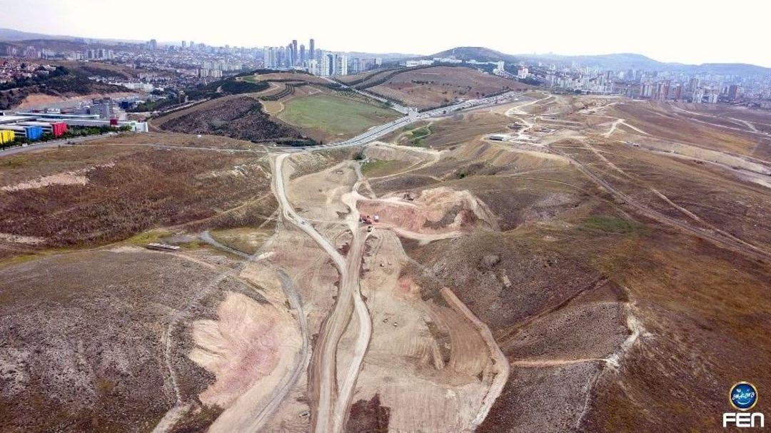 Zırhlı Birlikler Arazisinden Ge&ccedil;ecek Bulvarda Hızlı &Ccedil;alışma