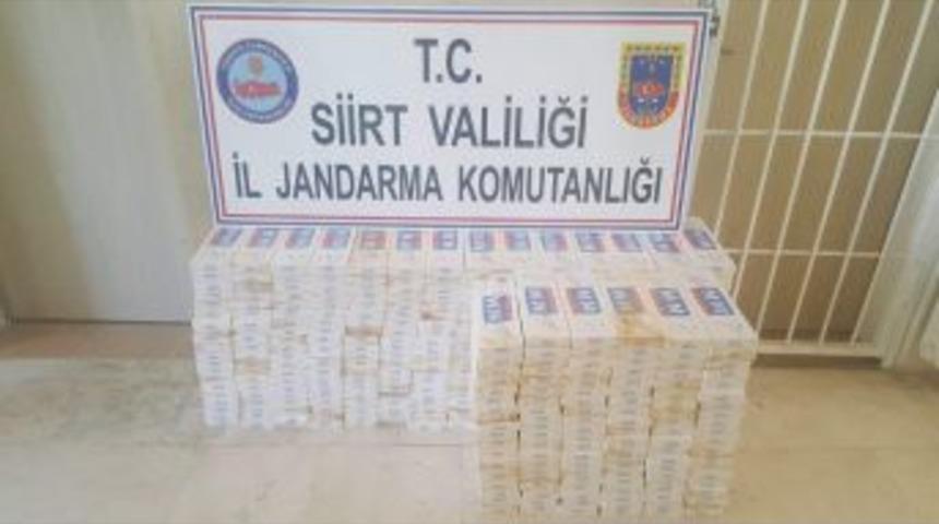 Siirt&rsquo;te 3 Bin 998 Paket Ka&ccedil;ak Sigara Ele Ge&ccedil;irildi