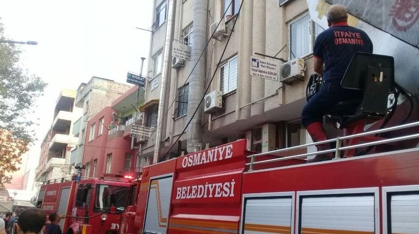 Kebap Bacasında Yangın