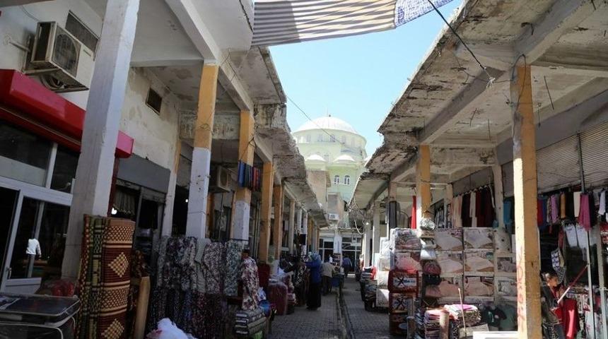 Tarihi Cizre &Ccedil;arşısı Yenileniyor