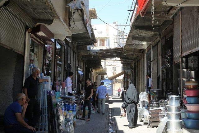 Tarihi Cizre Çarşısı Yenileniyor