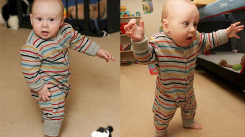 Altı Aylıkken Y&uuml;r&uuml;d&uuml;!