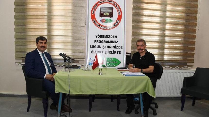 Başkan Asya, Trt Gap Radyosuna Konuk Oldu