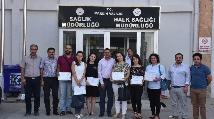 Mardin&rsquo;de Dereceye Giren Asm &Ccedil;alışanları &Ouml;d&uuml;llerini Aldı