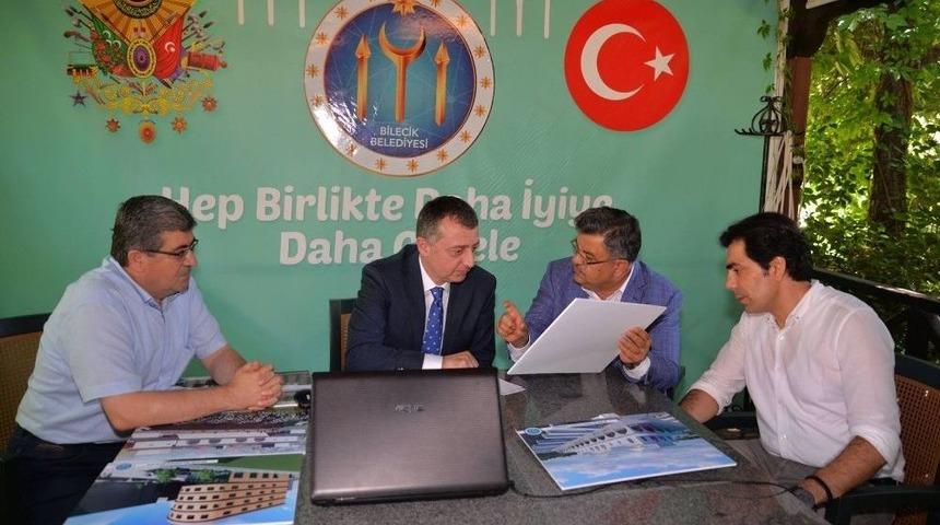 Başkan Yağcı Projeleri Vali B&uuml;y&uuml;kakın&rsquo;a Anlattı