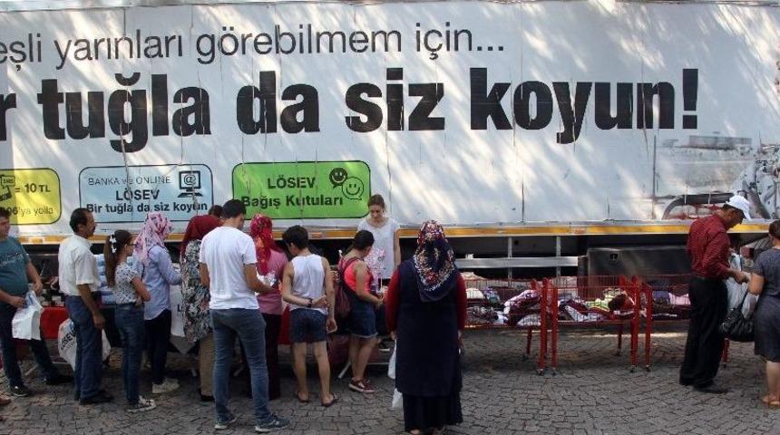 L&ouml;sev İyilikler Tırı Fethiye&rsquo;de