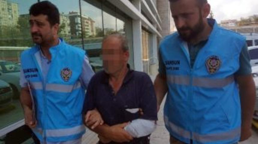 Kızını Darp Edip Bı&ccedil;akla Yaraladığı İddia Edilen Baba G&ouml;zaltına Alındı