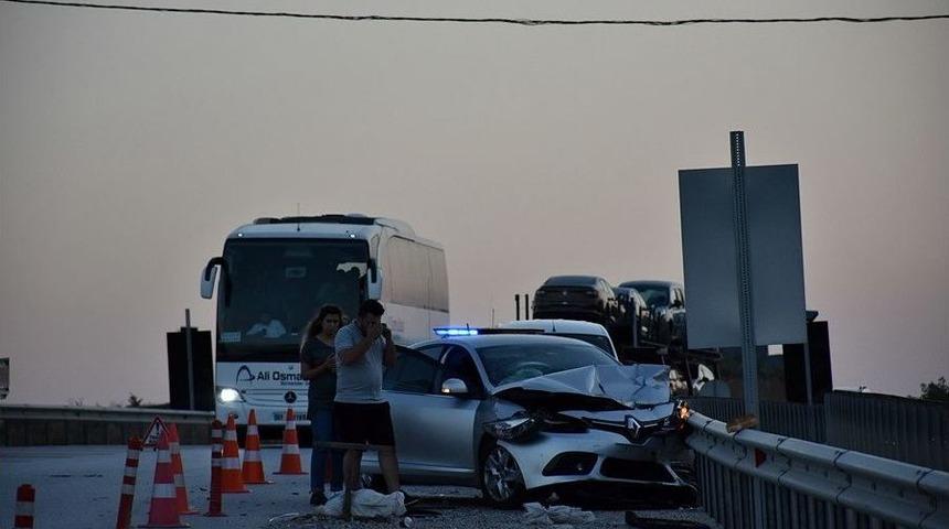 Kastamonu&rsquo;da 3 Ara&ccedil;lı Trafik Kazası Meydana Geldi