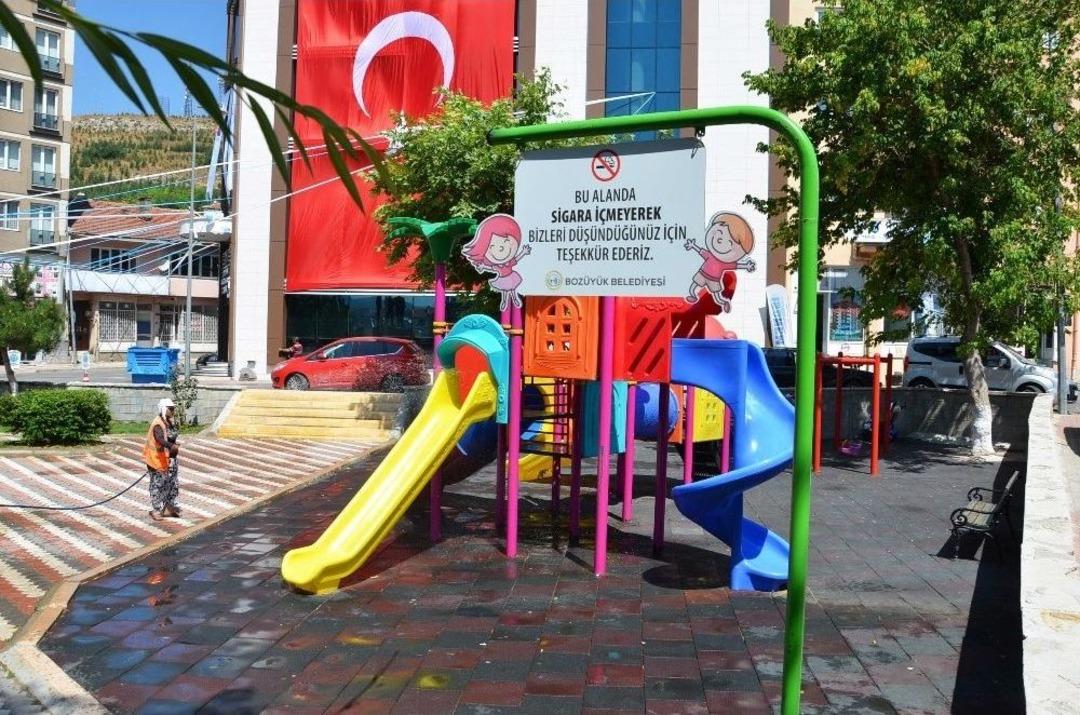 Boz&uuml;y&uuml;k&rsquo;te &Ccedil;ocuklar İ&ccedil;in Dumansız Hava Sahası Uygulaması Başladı