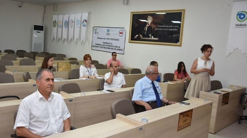 Başkan Kadir Albayrak Tarımsal Atıklar İle İlgili Sunuma Katıldı