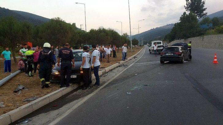 Samsun’da İki Otomoil Çarpıştı: 5 Yaralı G1
