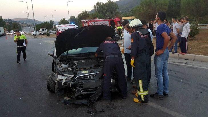 Samsun’da İki Otomoil Çarpıştı: 5 Yaralı G2