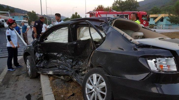 Samsun’da İki Otomoil Çarpıştı: 5 Yaralı G3