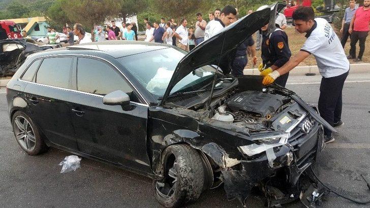 Samsun’da İki Otomoil Çarpıştı: 5 Yaralı G4