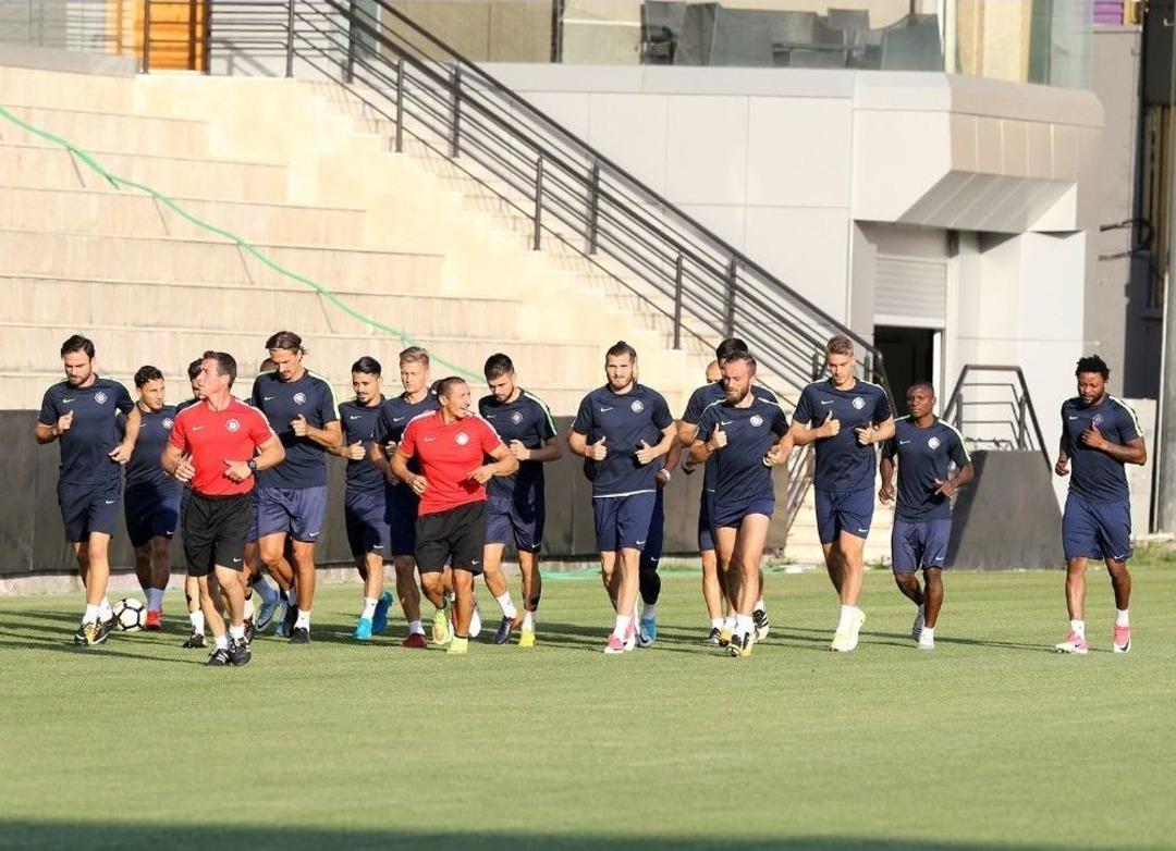 Osmanlıspor Şut &Ccedil;alıştı