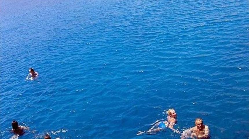 Orak Adası'nda Denize Girenlere Caretta Caretta Saldırısı