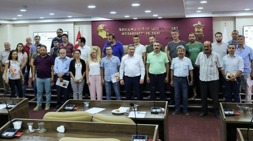 Nazilli Ticaret Odası &Uuml;yeleri Tdk Yetkilileriyle Buluştu