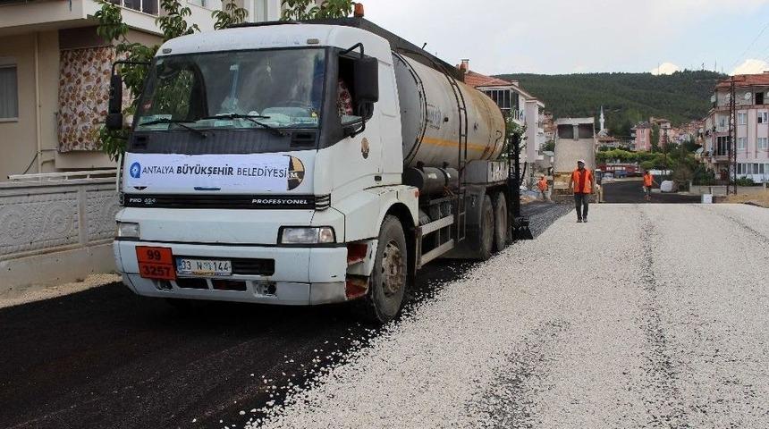 B&uuml;y&uuml;kşehir&rsquo;den Asfalt Ve Altyapı &Ccedil;alışması