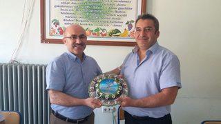 İlçe Milli Eğitim Şube Müdürü Alp’e Veda Yemeği