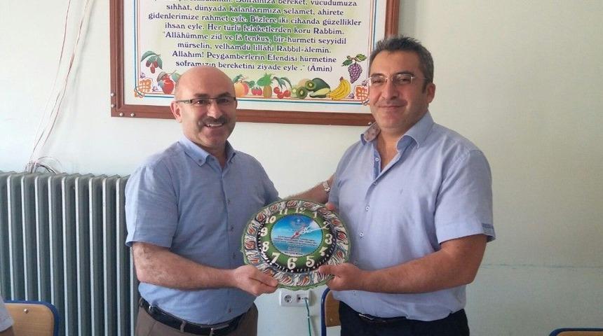 İlçe Milli Eğitim Şube Müdürü Alp’e Veda Yemeği