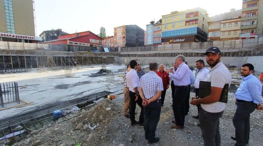 Başkan Memiş &Ccedil;alışmaları İnceledi