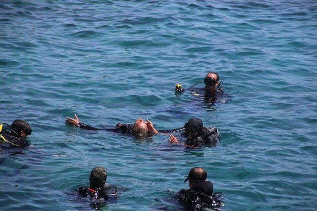 Bodrum Belediyesi Dalış Ekibi Eğitimlerini Sürdürüyor