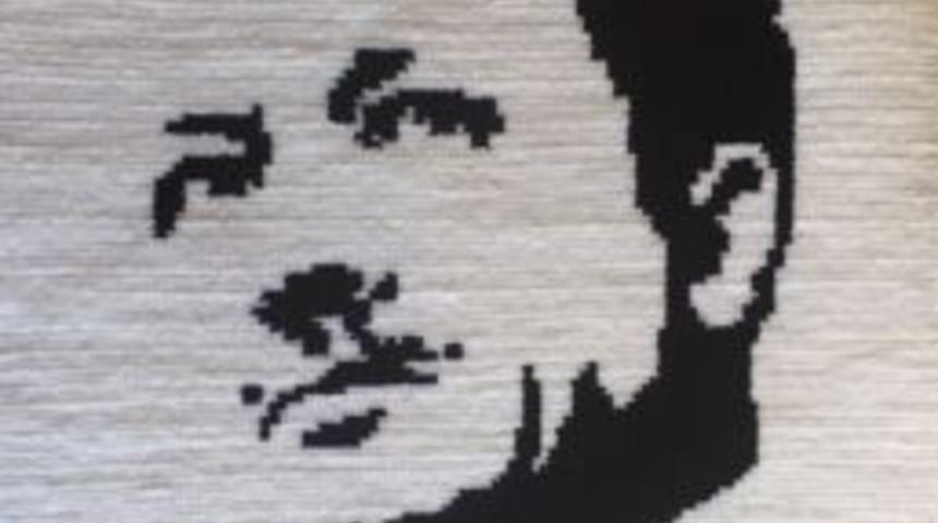 Cumhurbaşkanı Erdoğan’ın Portresi Halıya Dokundu