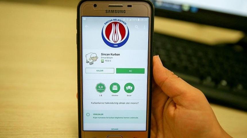 Sincan Belediyesinden Bir İlk Daha: "sincan Kurban" Uygulaması